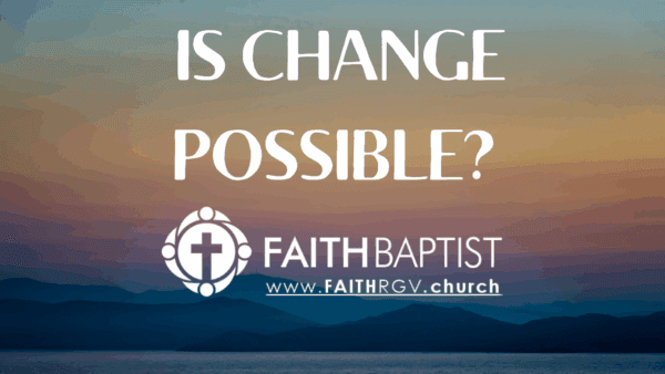 Cultivating a Holy Walk (Is Change Possible? Part 3) Image